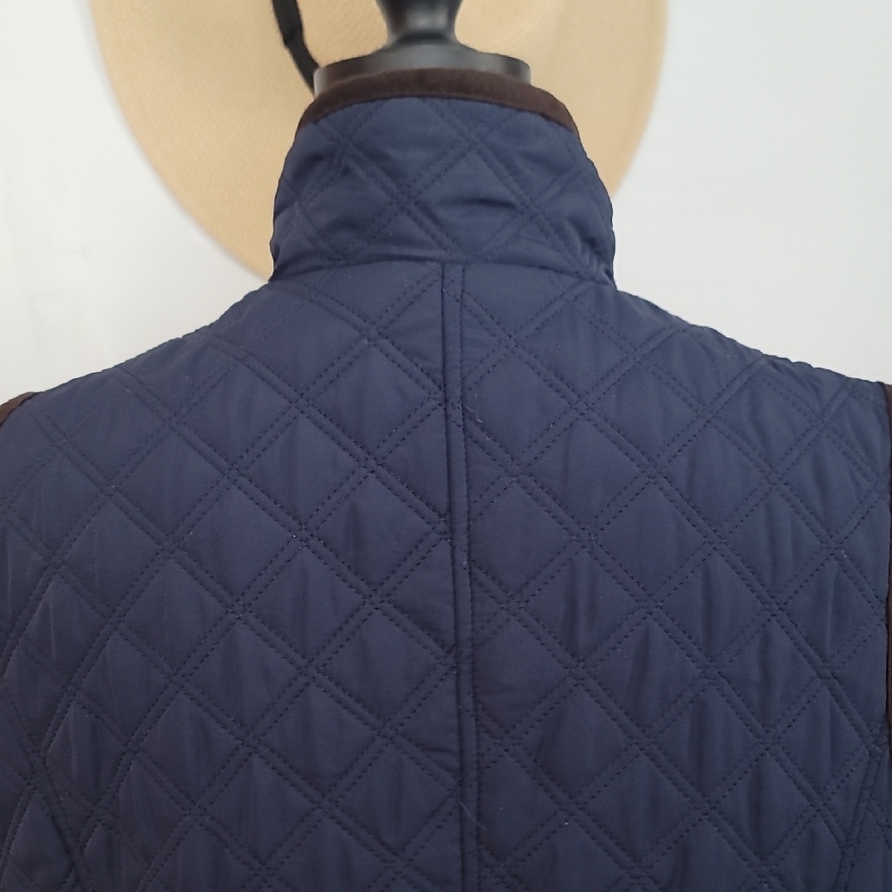 Weatherproof Navy Quilted Women's Vest - Picture 9 of 12